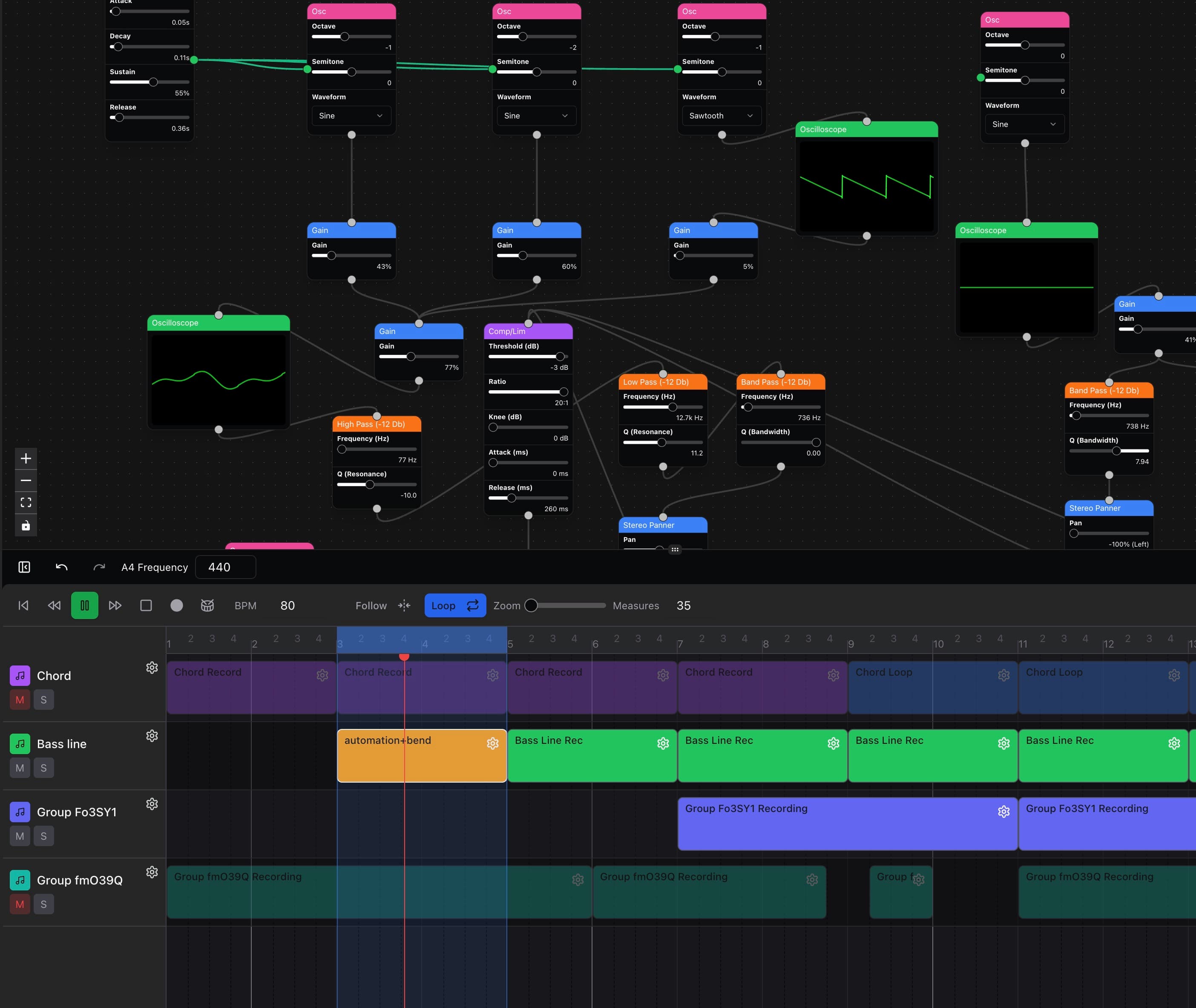 general view of the application general view of the application
