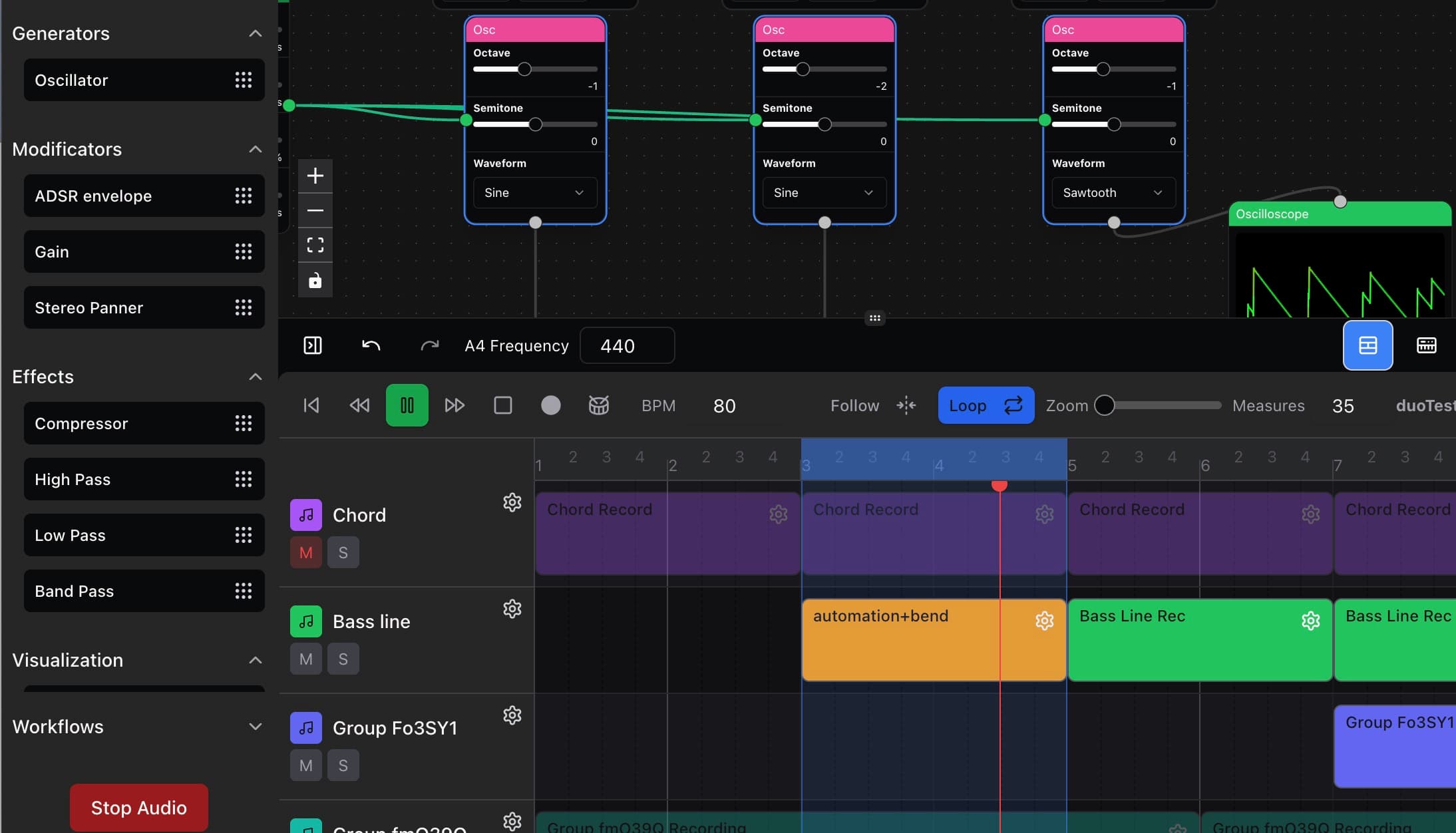 Sequencer View Sequencer View
